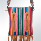 American Darling Large Crossbody Hand Tooled Saddle Blanket Genuine Leather Western Women Bag Handbag Purse | for Cute