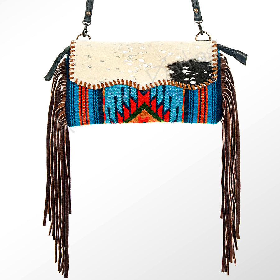 American Darling Wristlet Bag Handcrafted from Floral Embossed Damascus Genuine Leather with YKK Zipper and Wrist Strap