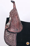 Western Horse Treeless Trail Barrel Saddle American Leather Hilason
