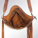 American Darling Cross Body Hand Tooled Saddle Blanket Genuine Leather Western Women Bag Handbag Purse | Crossbody for |Cute