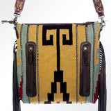 American Darling Cross Body Hand Tooled Saddle Blanket Genuine Leather Western Women Bag Handbag Purse | Crossbody for |Cute