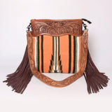 American Darling Cross Body Hand Tooled Saddle Blanket Genuine Leather Western Women Bag Handbag Purse | Crossbody for |Cute