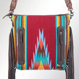 American Darling Cross Body Hand Tooled Saddle Blanket Genuine Leather Western Women Bag Handbag Purse | Crossbody for |Cute