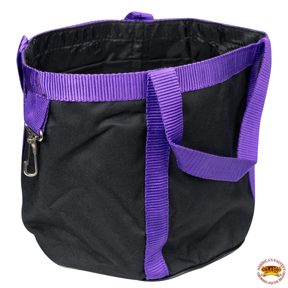 HILASON Horse Grooming Bag Heavy Duty Durable Canvas