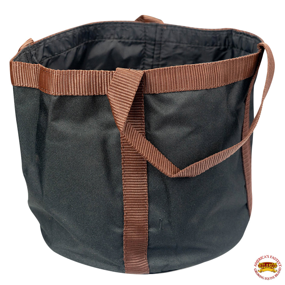 HILASON Horse Grooming Bag Heavy Duty Durable Canvas