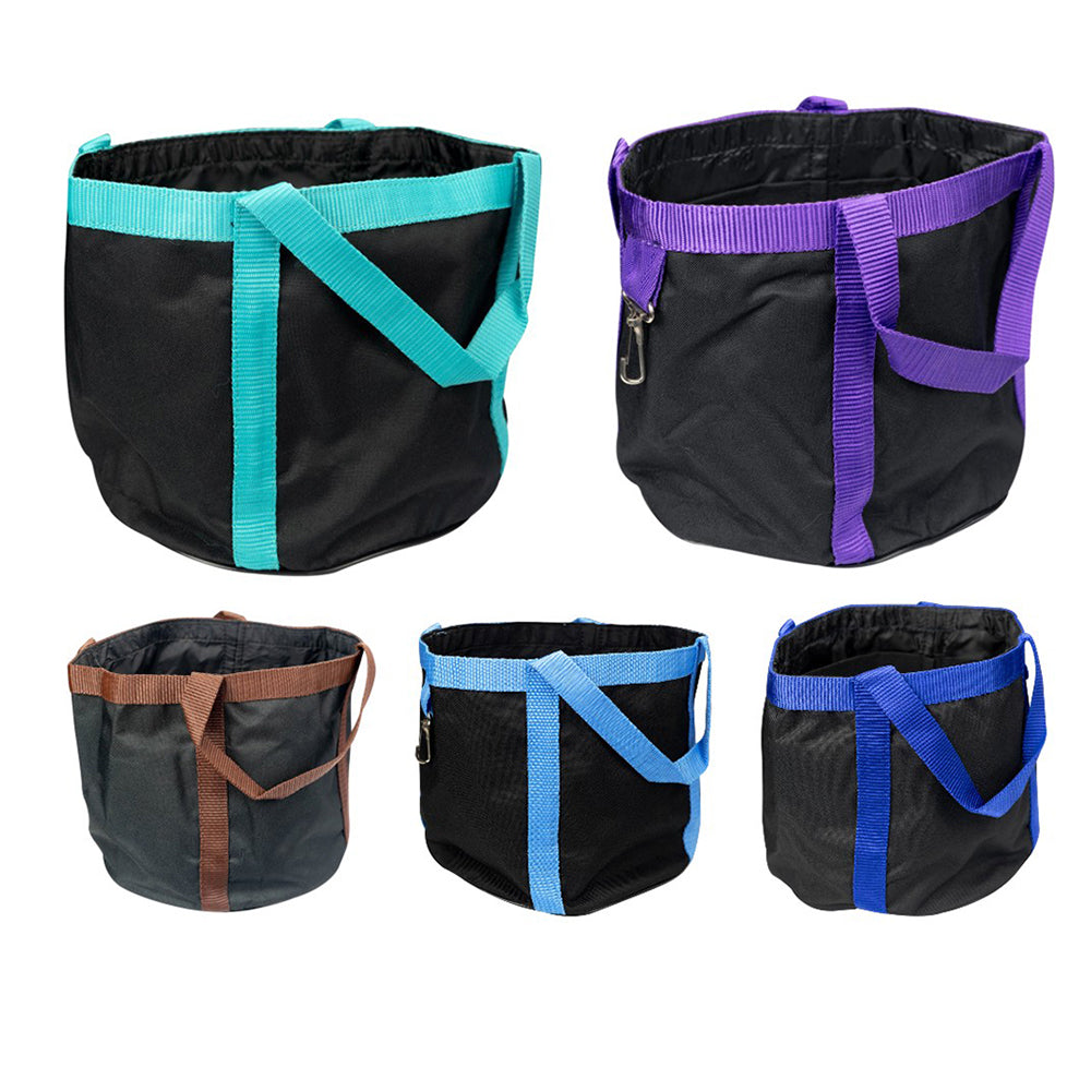 HILASON Horse Grooming Bag Heavy Duty Durable Canvas