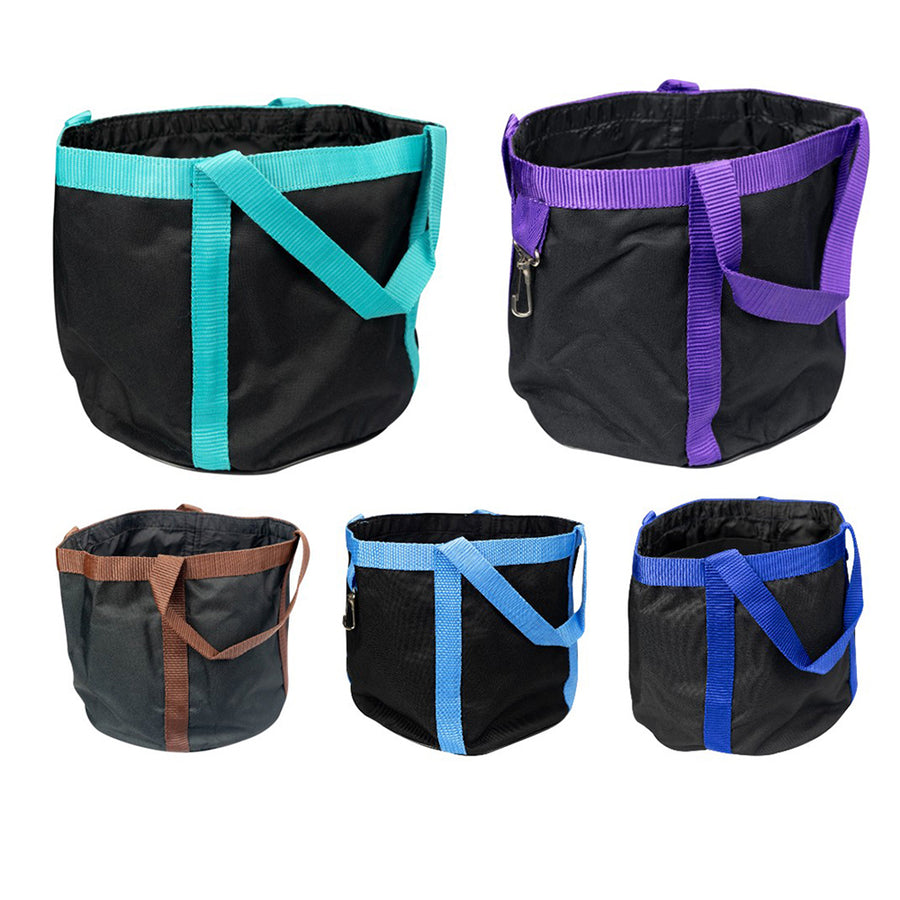 HILASON Horse Grooming Bag Heavy Duty Durable Canvas