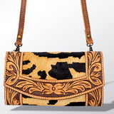 American Darling Organiser Hand Tooled Saddle Blanket Genuine Leather Western Women Bag Handbag Purse | for Cute |Organiser