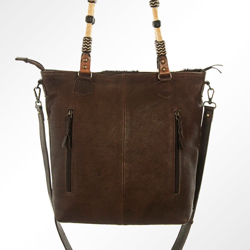 American Darling Tote Hand Tooled Hair On Genuine Leather Western Women Bag Handbag Purse | Travel Bags College Casual