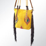 American Darling Tote Saddle Blanket Genuine Leather Western Women Bag Handbag Purse | Travel Bags College Casual