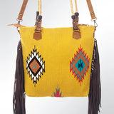 American Darling Tote Saddle Blanket Genuine Leather Western Women Bag Handbag Purse | Travel Bags College Casual