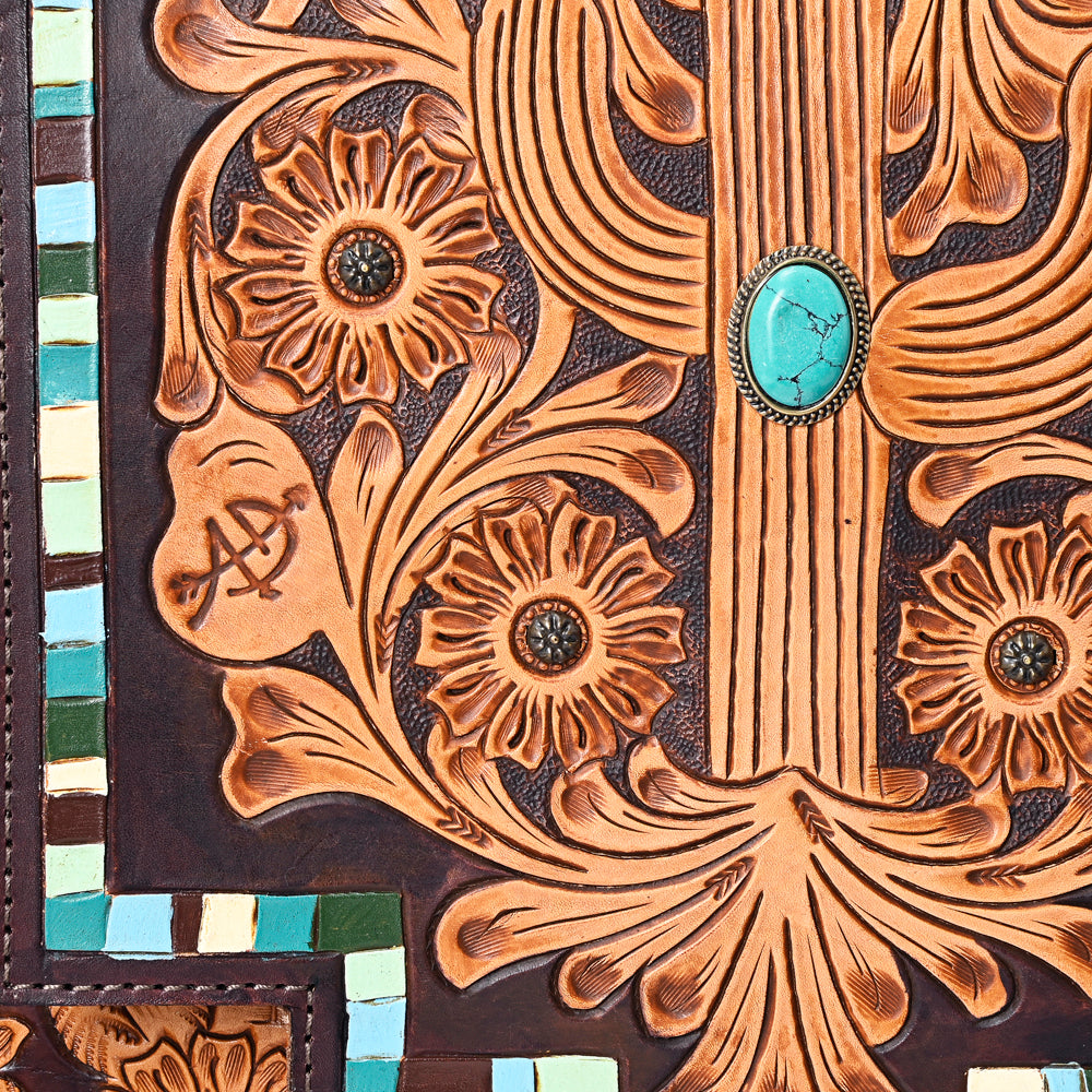 American Darling Crossbody Hand Tooled Genuine Leather Western Women Bag Handbag Purse | Travel Bags College Casual