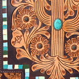 American Darling Crossbody Hand Tooled Genuine Leather Western Women Bag Handbag Purse | Travel Bags College Casual