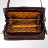 American Darling Organiser Hand Tooled Genuine Leather Western Women Bag Handbag Purse | Travel Bags College Casual