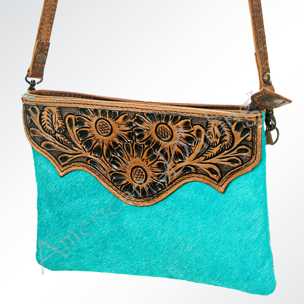 American Darling Organiser Hand Tooled Genuine Leather Western Women Bag Handbag Purse | Travel Bags College Casual