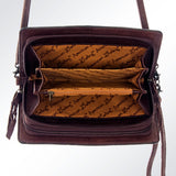 American Darling Organiser Hand Tooled Genuine Leather Western Women Bag Handbag Purse | Travel Bags College Casual
