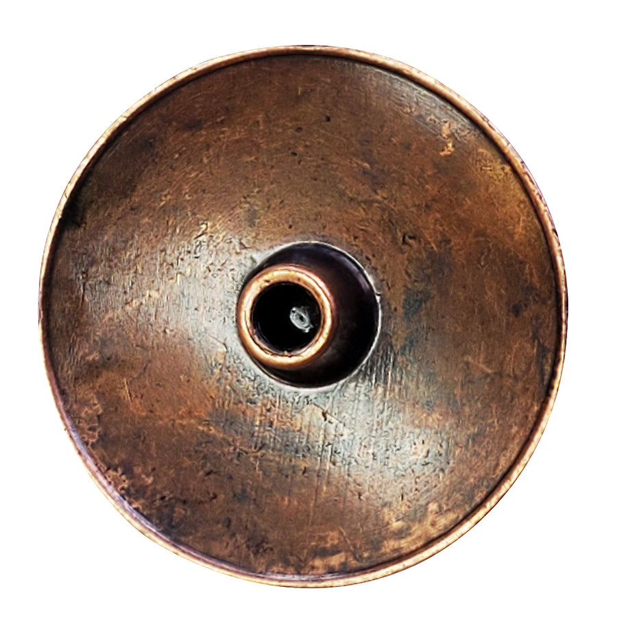 HILASON Western Screw Back Antique Copper Enamel Concho Turquoise Saddle & Tack