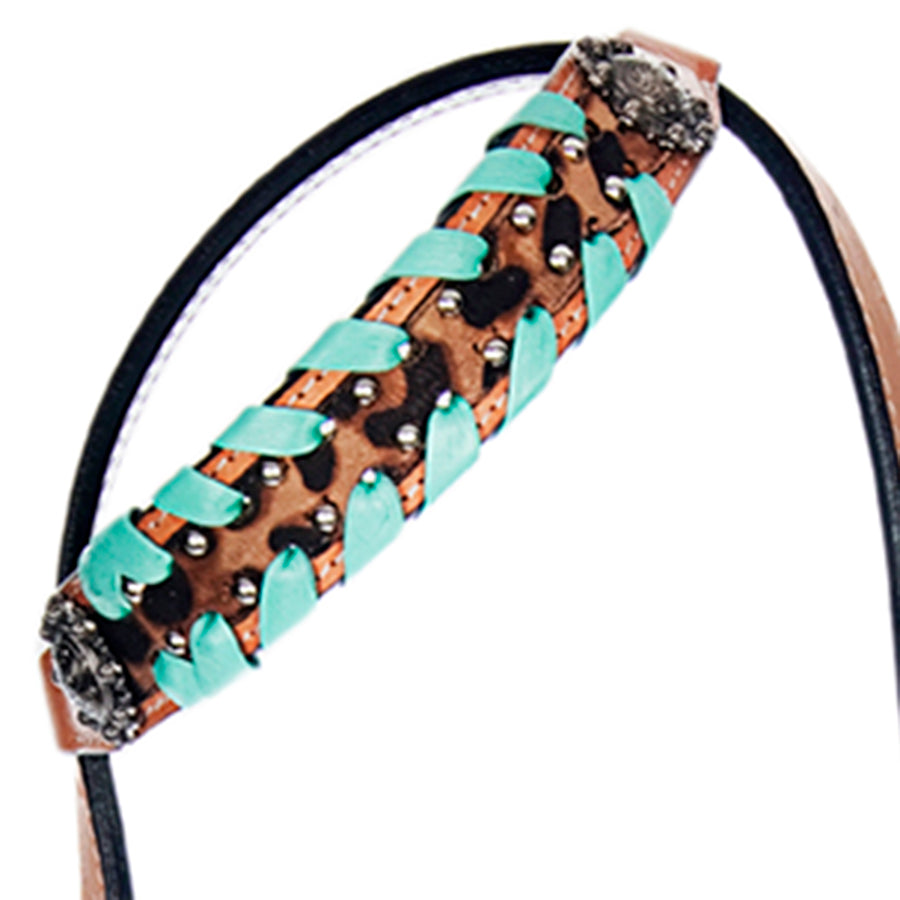 American Darling Western Horse Floral Genuine Leather Headstall | Tack for Horses