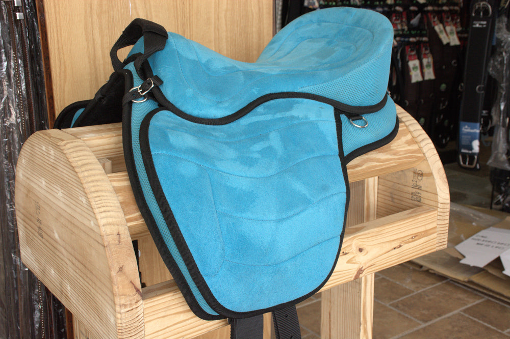 Western Bareback Horse Saddle Pleasure Trail Riding Treeless Hilason