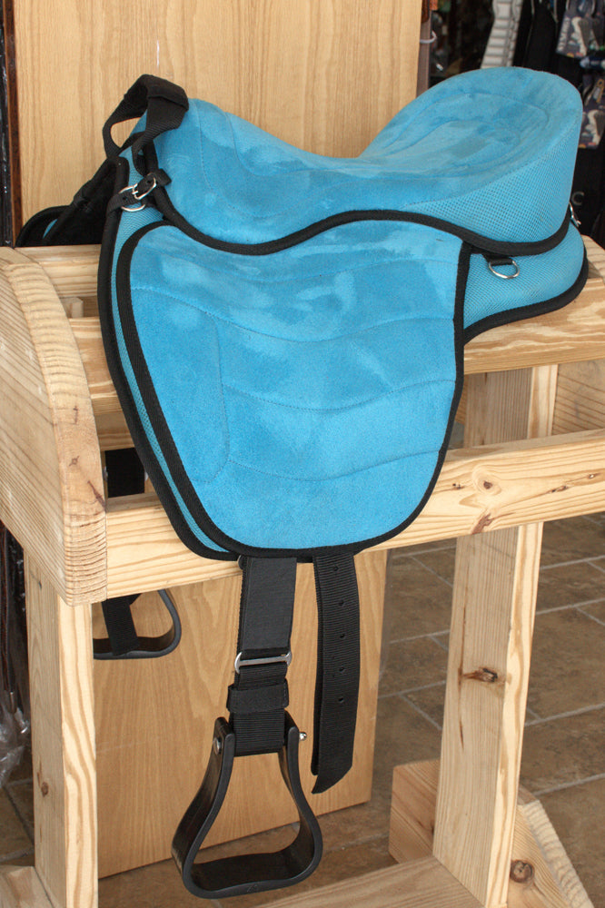 Western Bareback Horse Saddle Pleasure Trail Riding Treeless Hilason