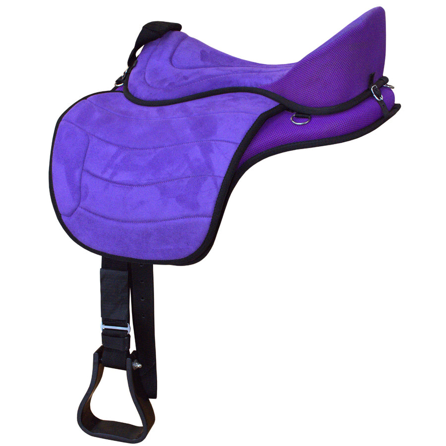 Western Bareback Horse Saddle Pleasure Trail Riding Treeless Hilason - Uhorse