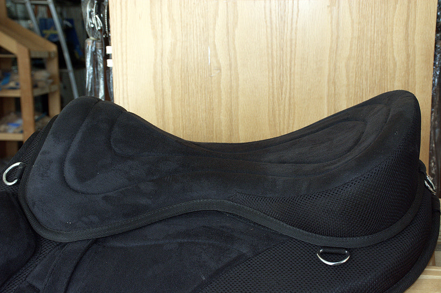 English Bareback Horse Saddle Pleasure Trail Riding Treeless Hilason