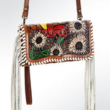 American Darling Organiser Hand Tooled Genuine Leather Western Women Bag Handbag Purse | Travel Bags College Casual