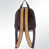 American Darling Backpack Hand Tooled Genuine Leather Western Women Bag | for Laptop School Purse Travel