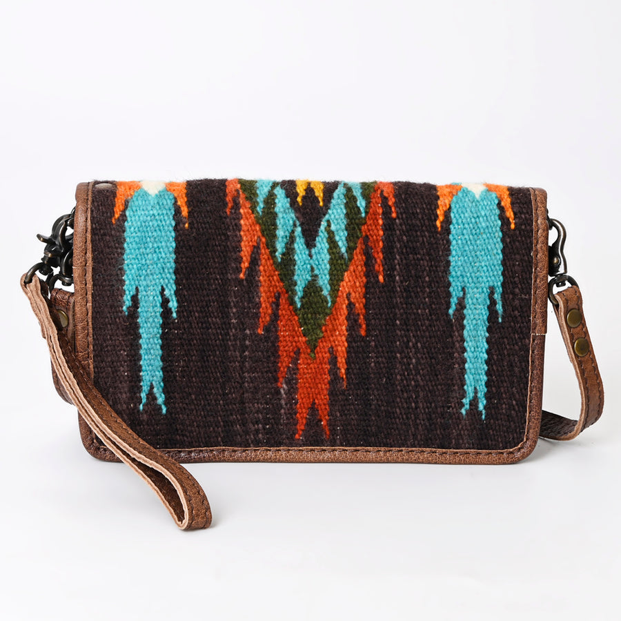 American Darling Organizer Hair On Genuine Leather Western Women Bag Handbag Purse | for Cute Travel