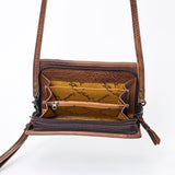 American Darling Organiser Hair On Genuine Leather women bag western handbag purse