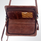 American Darling Organiser Saddle Blanket Genuine Leather Women Bag Western Handbag Purse