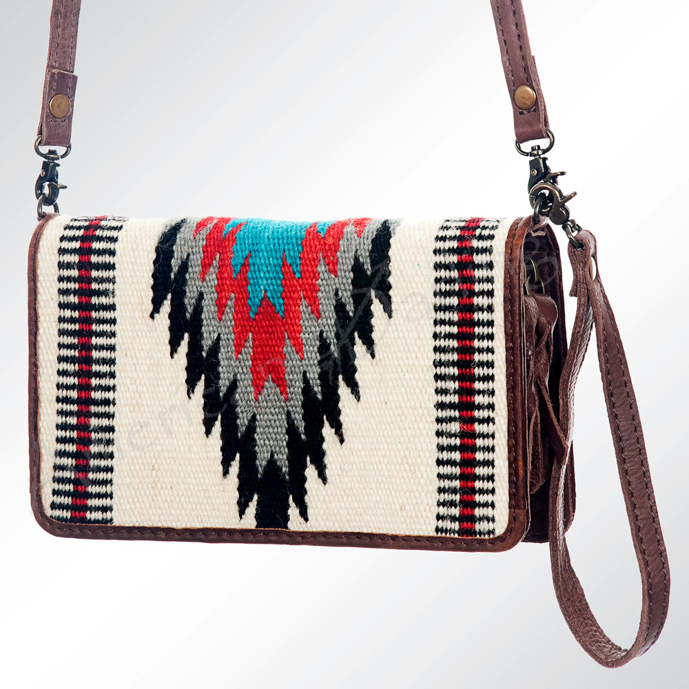 American Darling Organiser Saddle Blanket Genuine Leather Women Bag Western Handbag Purse