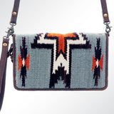 American Darling Organiser Saddle Blanket Genuine Leather Women Bag Western Handbag Purse