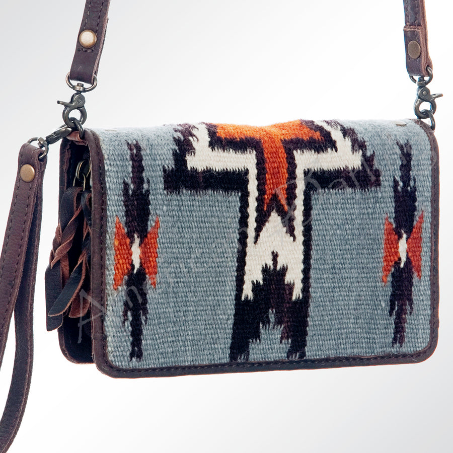 American Darling Saddle Blanket Leather Organiser Bag - Uhorse