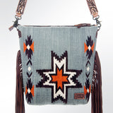 American Darling Cross Body Hand Tooled Saddle Blanket Genuine Leather Western Women Bag Handbag Purse | Crossbody for Cute