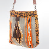 American Darling Hobo Saddle Blanket Hair Genuine Leather Western Women Bag Handbag Purse | Travel Bags College Casual