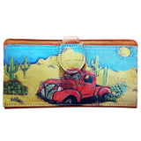 American Darling ADBGM105 Wallet Genuine Leather Women Bag Western Handbag Purse