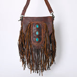 American Darling ADBGM108 Crossbody Genuine Leather Women Bag Western Handbag Purse