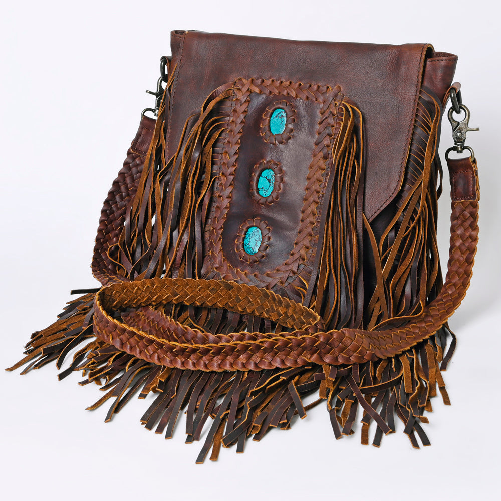 American Darling ADBGM108 Crossbody Genuine Leather Women Bag Western Handbag Purse