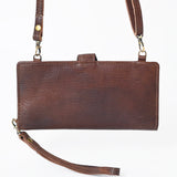 American Darling ADBGM113 Wristlet Genuine Leather Women Bag Western Handbag Purse