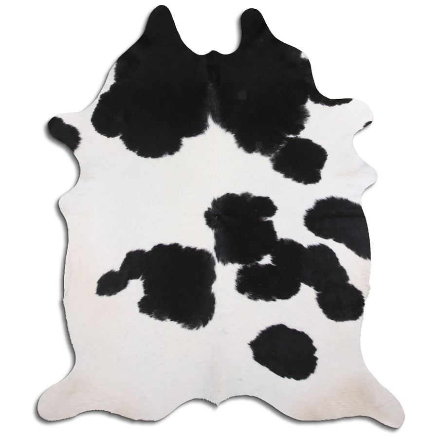 7 Ft X 6 Ft Genuine Brazilian Cowhide Skin Rug by Hilason | Hair-On Leather Home Décor Carpet