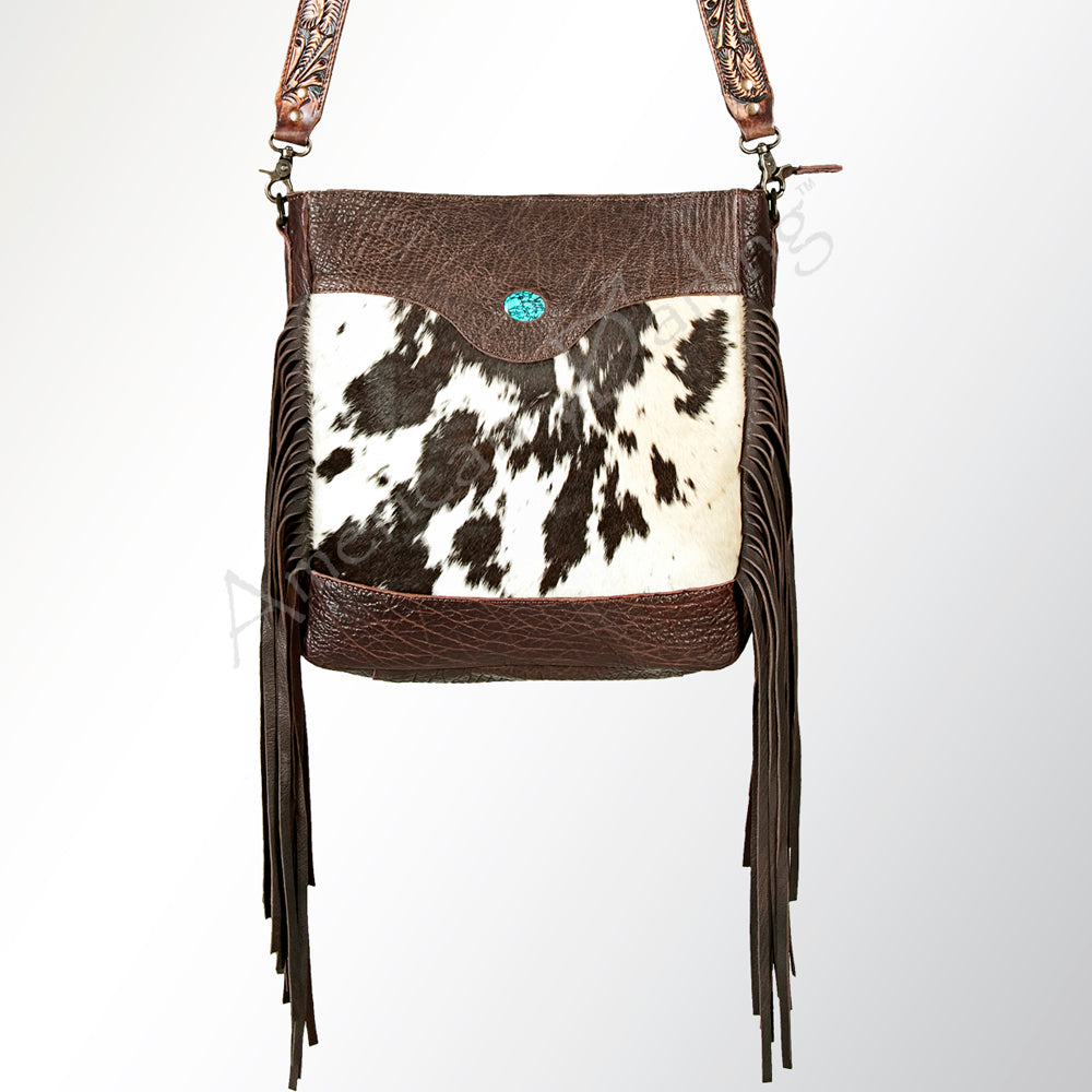 American Darling Cross Body Hair-On Genuine Leather Western Women Bag |Handbag Purse Crossbody for Cute