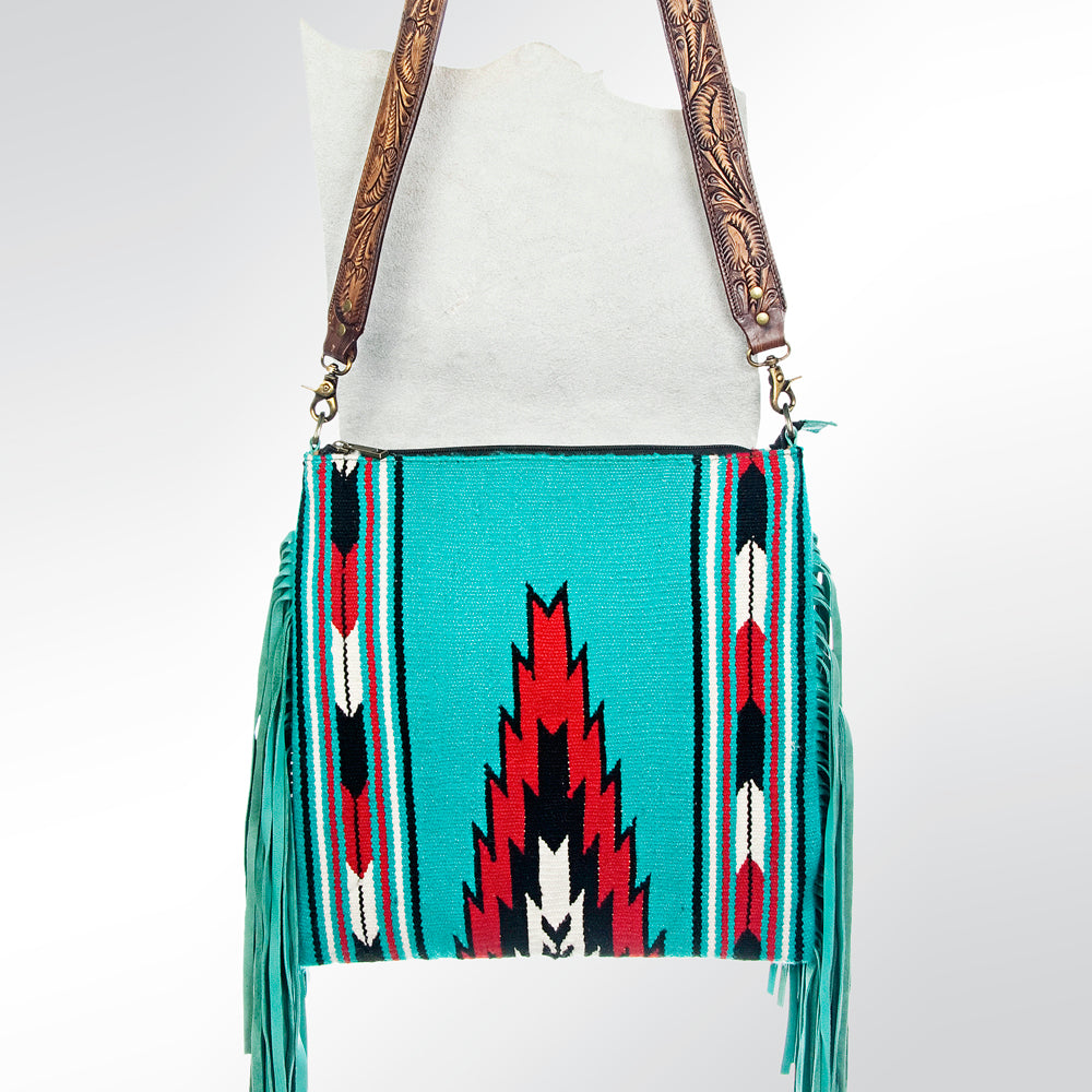 American Darling Cross Body Saddle Blanket Hair On Genuine Leather Western Women Bag| Handbag Purse | Crossbody Bag for Cute