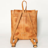 American Darling Backpack Hand Tooled Genuine Leather Western Women Bag Handbag Purse | for Laptop School