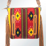 American Darling Cross Body Saddle Blanket Genuine Leather Western Women Bag Handbag Purse | Crossbody for Cute