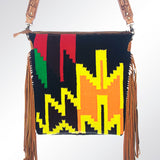 American Darling Cross Body Saddle Blanket Genuine Leather Western Women Bag Handbag Purse | Crossbody for Cute