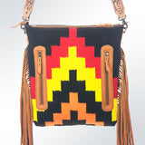 American Darling Large Crossbody Hand Tooled Saddle Blanket Genuine Leather Women Bag Western Handbag Purse | Cute