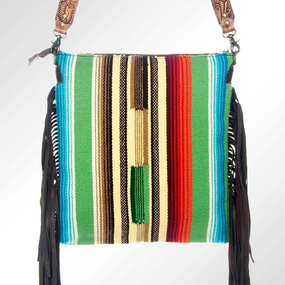 American Darling Large Crossbody Hand Tooled Saddle Blanket Genuine Leather Women Bag Western Handbag Purse | Cute