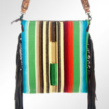 American Darling Large Crossbody Hand Tooled Saddle Blanket Genuine Leather Women Bag Western Handbag Purse | Cute