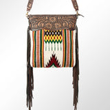 American Darling Large Crossbody Hand Tooled Saddle Blanket Genuine Leather Women Bag Western Handbag Purse | Cute